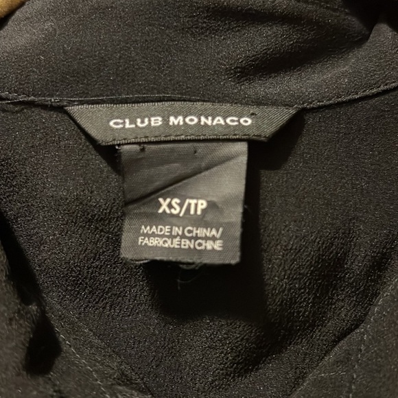 Club Monaco 100% Silk Sleeveless Blouse - Picture 6 of 6